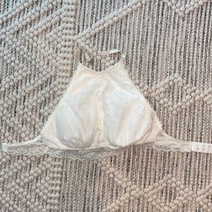 Gilly hicks high neck lace bralette